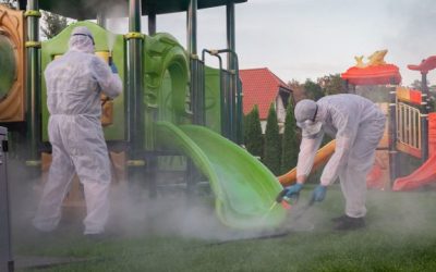 Desinfección con vapor en guarderías y jardines de infancia