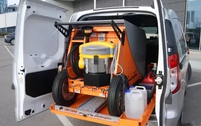 Cargo Slider – an indispensable piece of equipment for a mobile car cleaning company